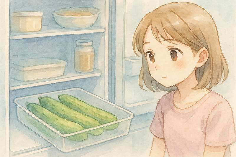 キュウリ保存方法