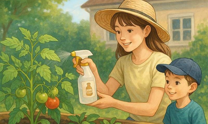 お酢スプレー対策