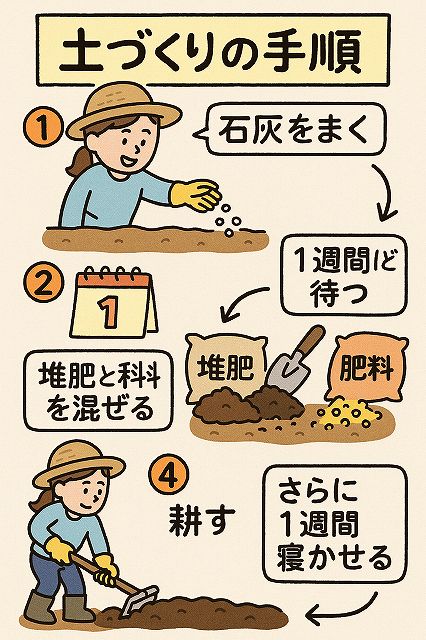 土作りの手順