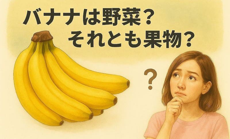 バナナは野菜