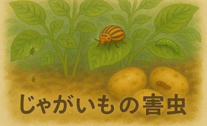 ジャガイモの害虫
