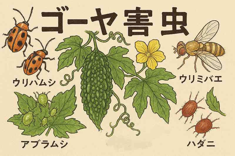 ゴウヤ害虫